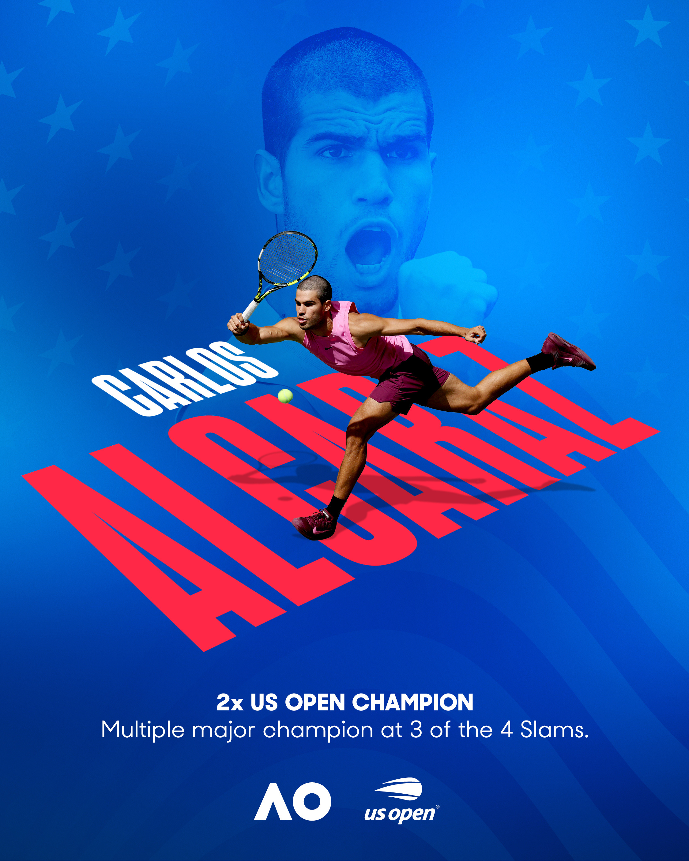 澳网碾压美网，阿尔卡拉斯扛起全队